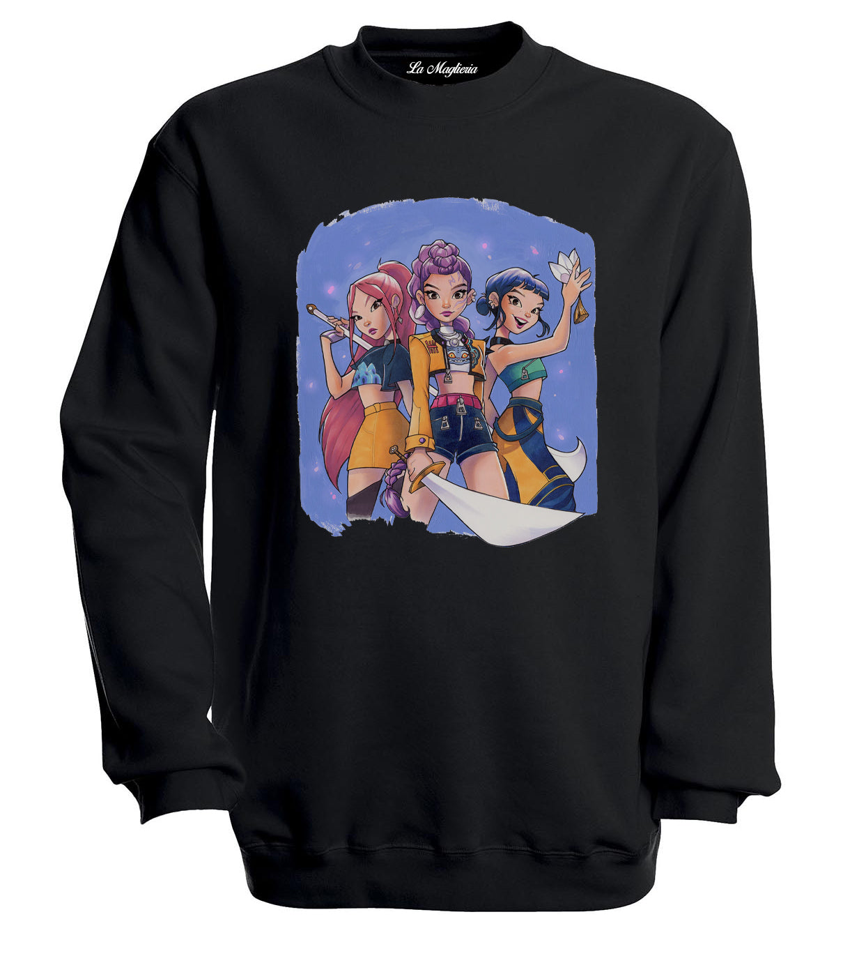 Felpa delle Huntrix - Mira, Rumi e Zoey v.6