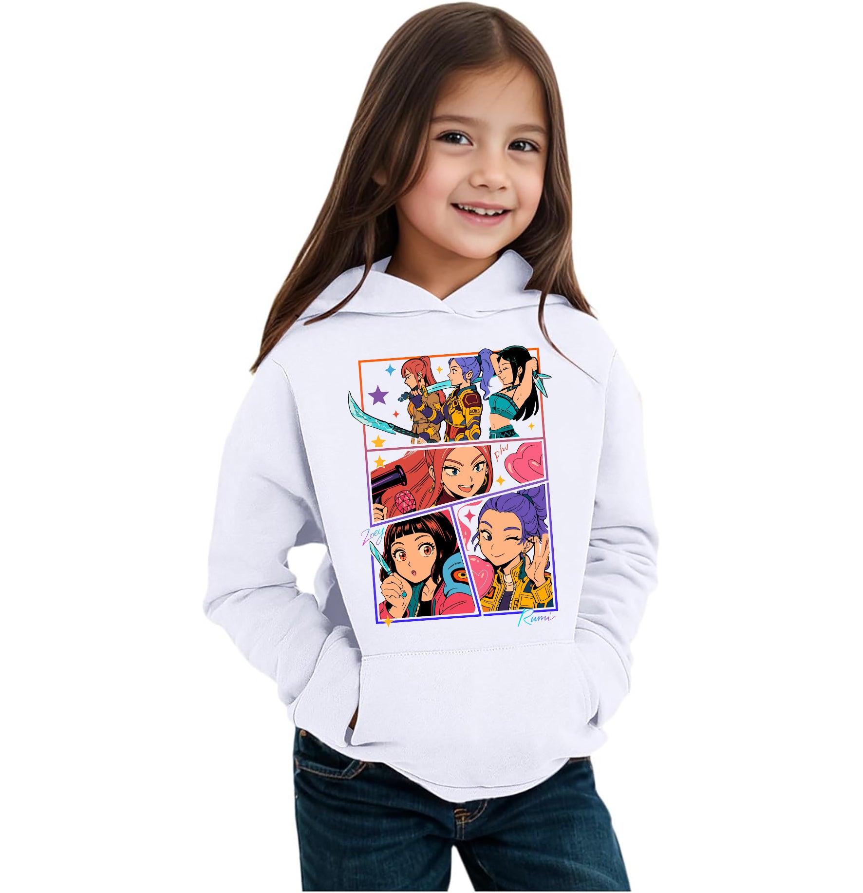 Felpa delle Huntrix - Mira, Rumi e Zoey v.3