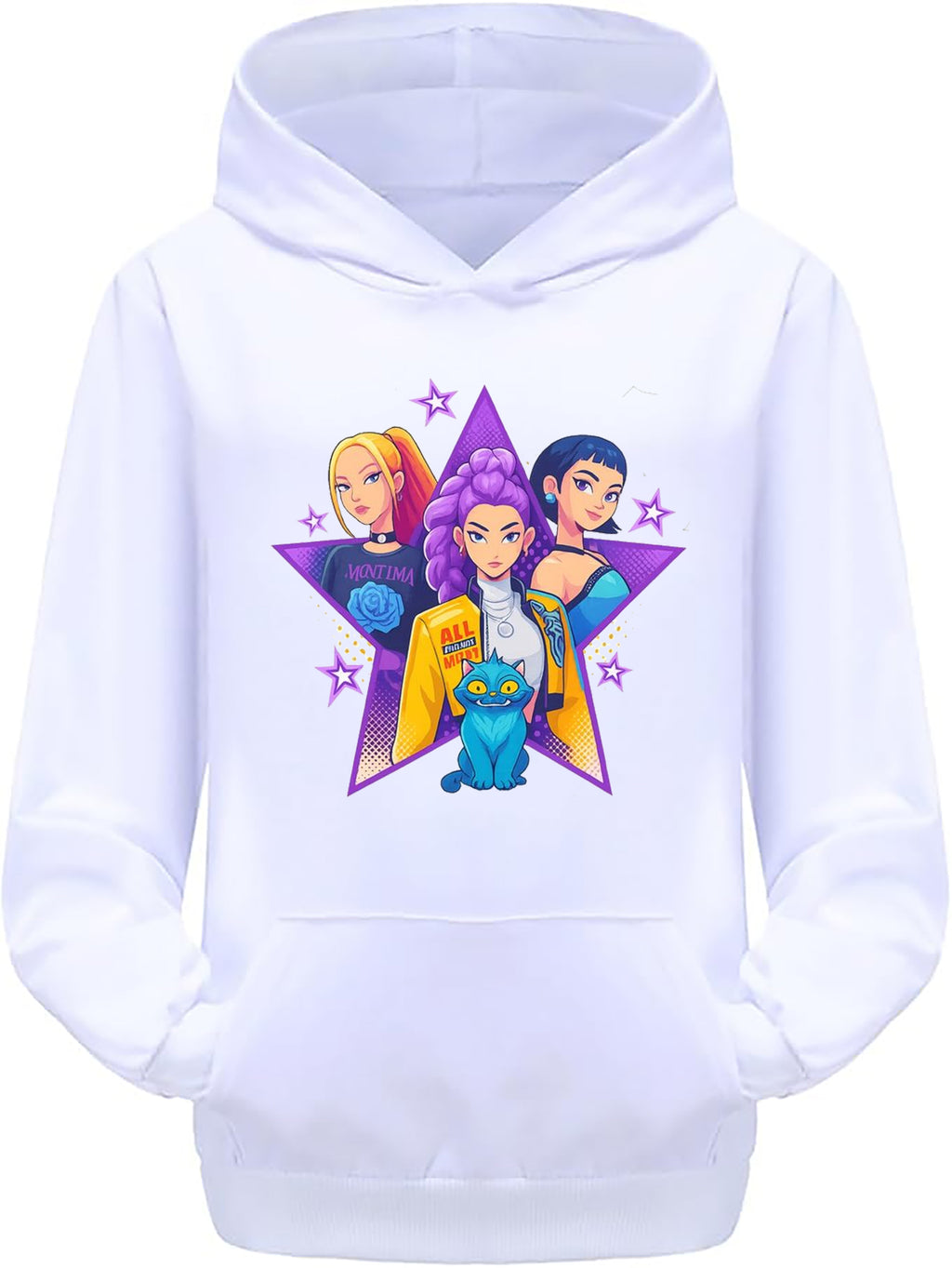 Felpa delle Huntrix - Mira, Rumi e Zoey v.5