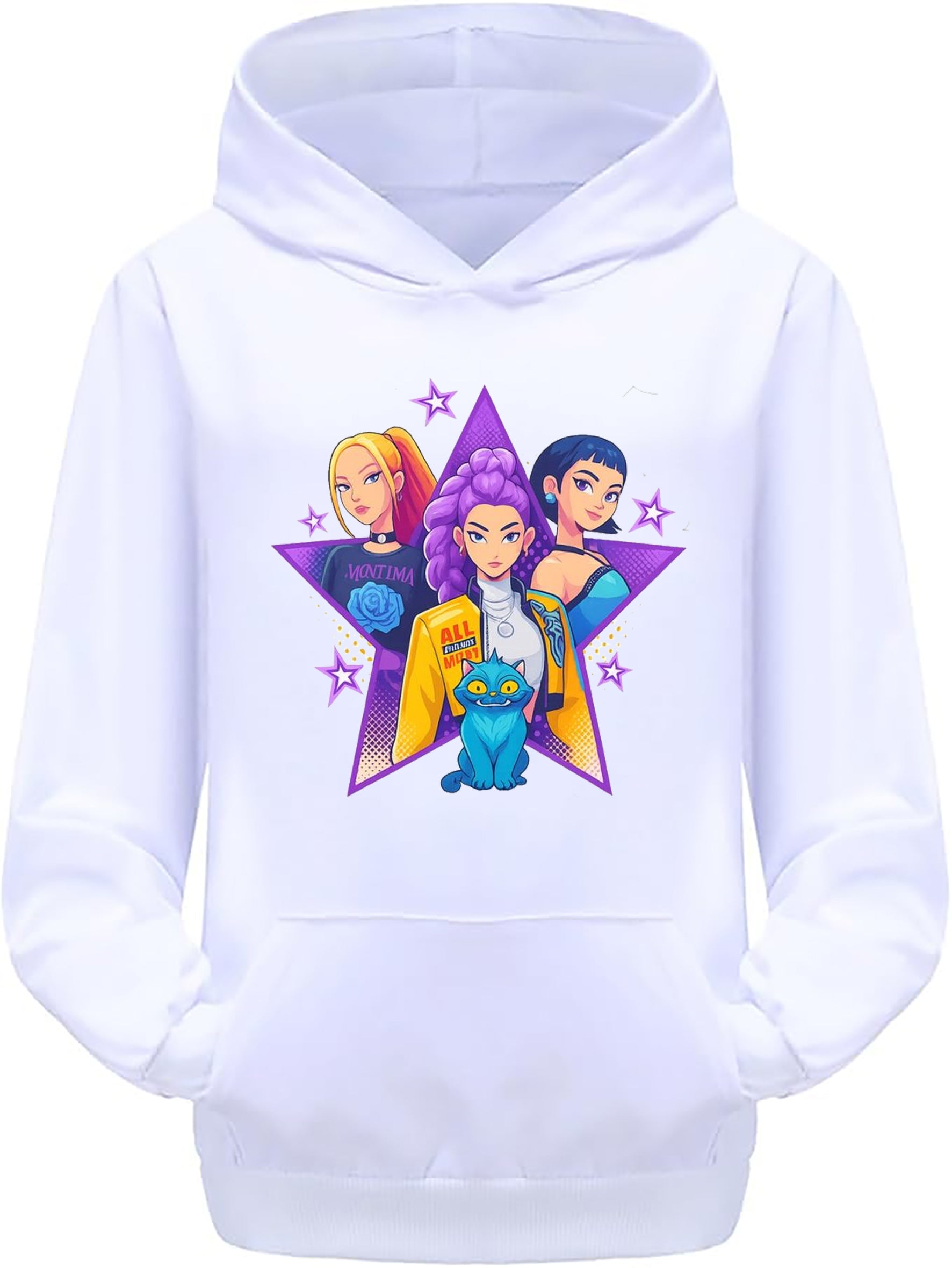 Felpa delle Huntrix - Mira, Rumi e Zoey v.5
