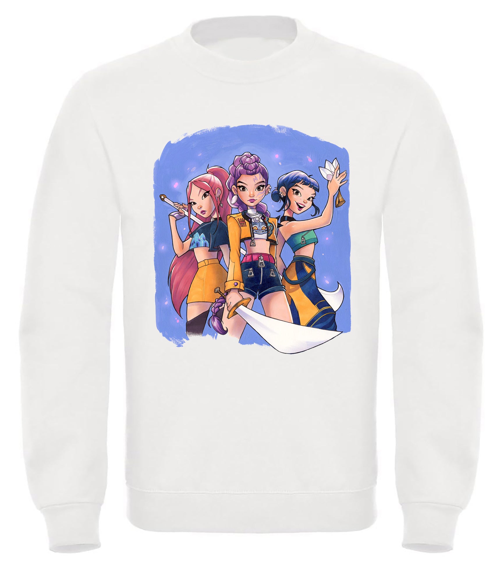 Felpa delle Huntrix - Mira, Rumi e Zoey v.6