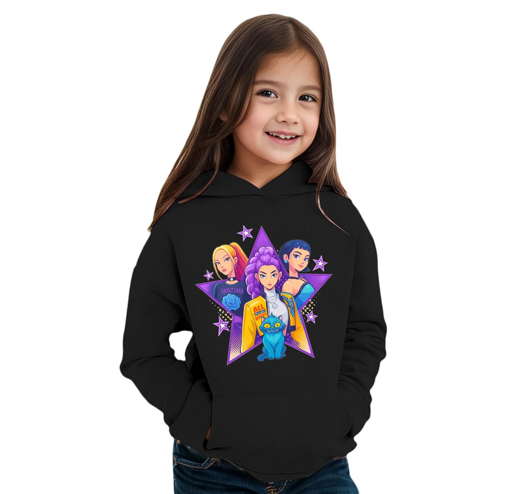 Felpa delle Huntrix - Mira, Rumi e Zoey v.5