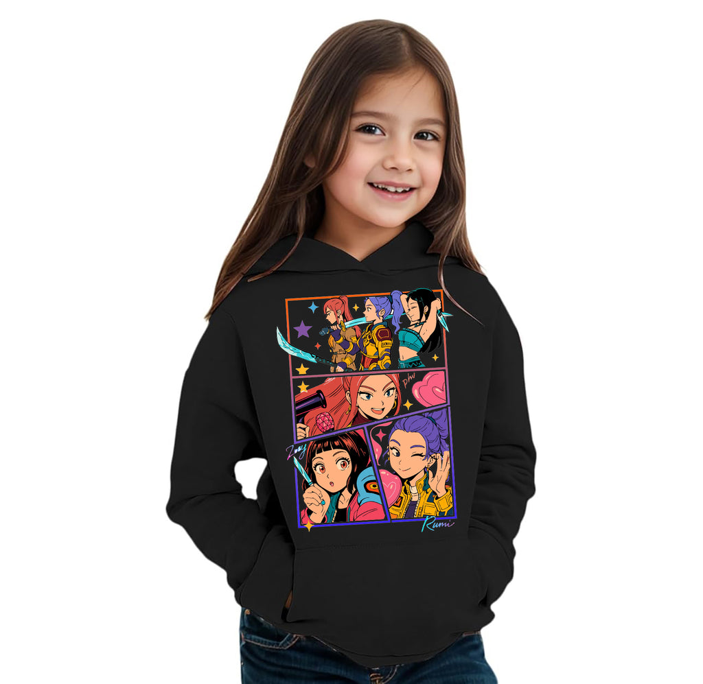 Felpa delle Huntrix - Mira, Rumi e Zoey v.3