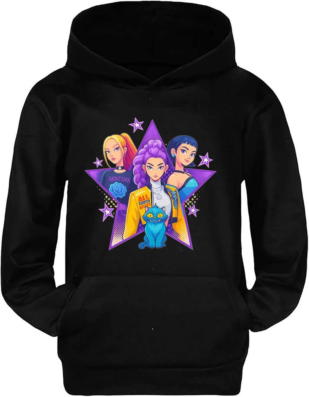 Felpa delle Huntrix - Mira, Rumi e Zoey v.5