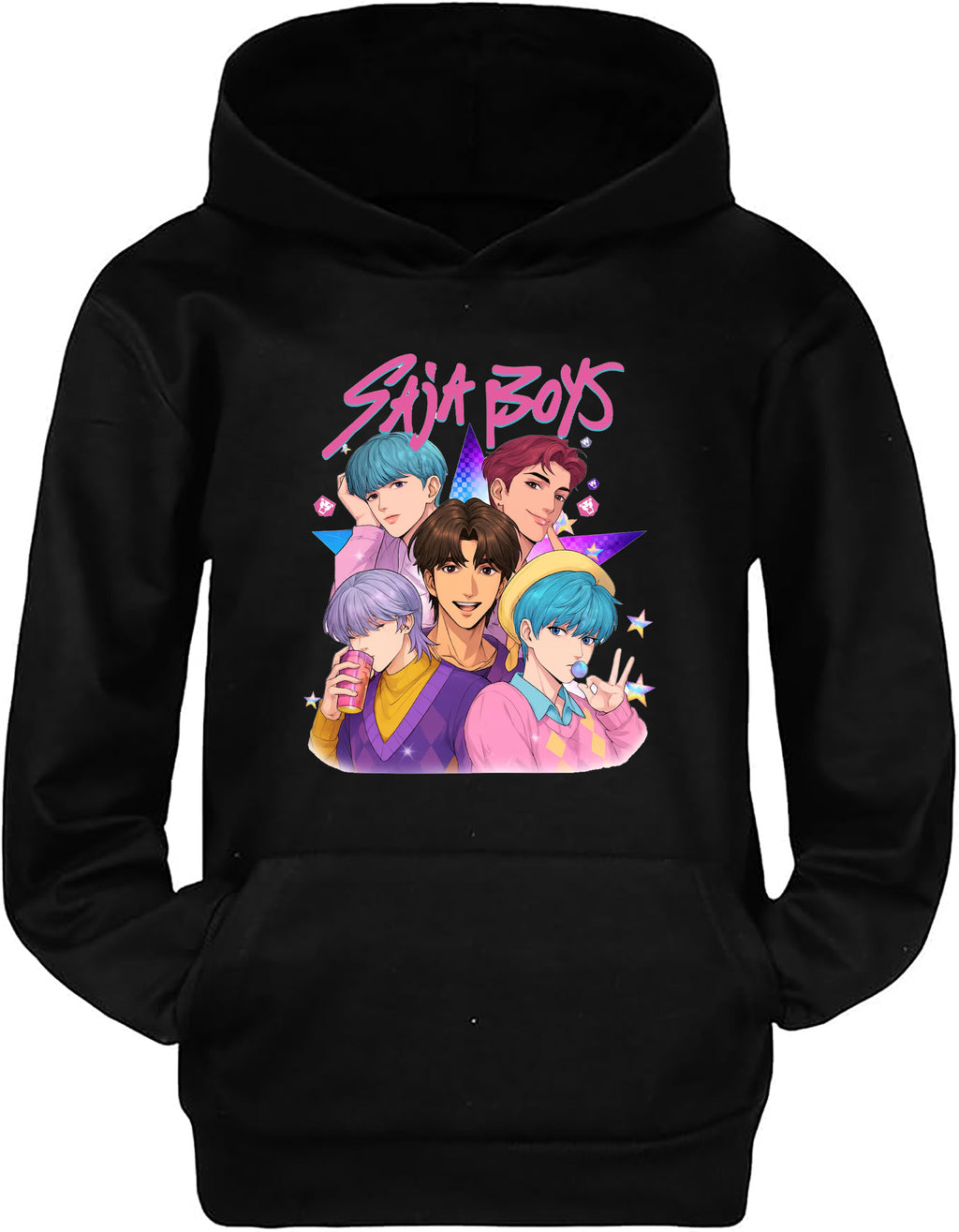 Felpa dei Saja Boys - Jinu, Mistery, Abby, Baby, Romance