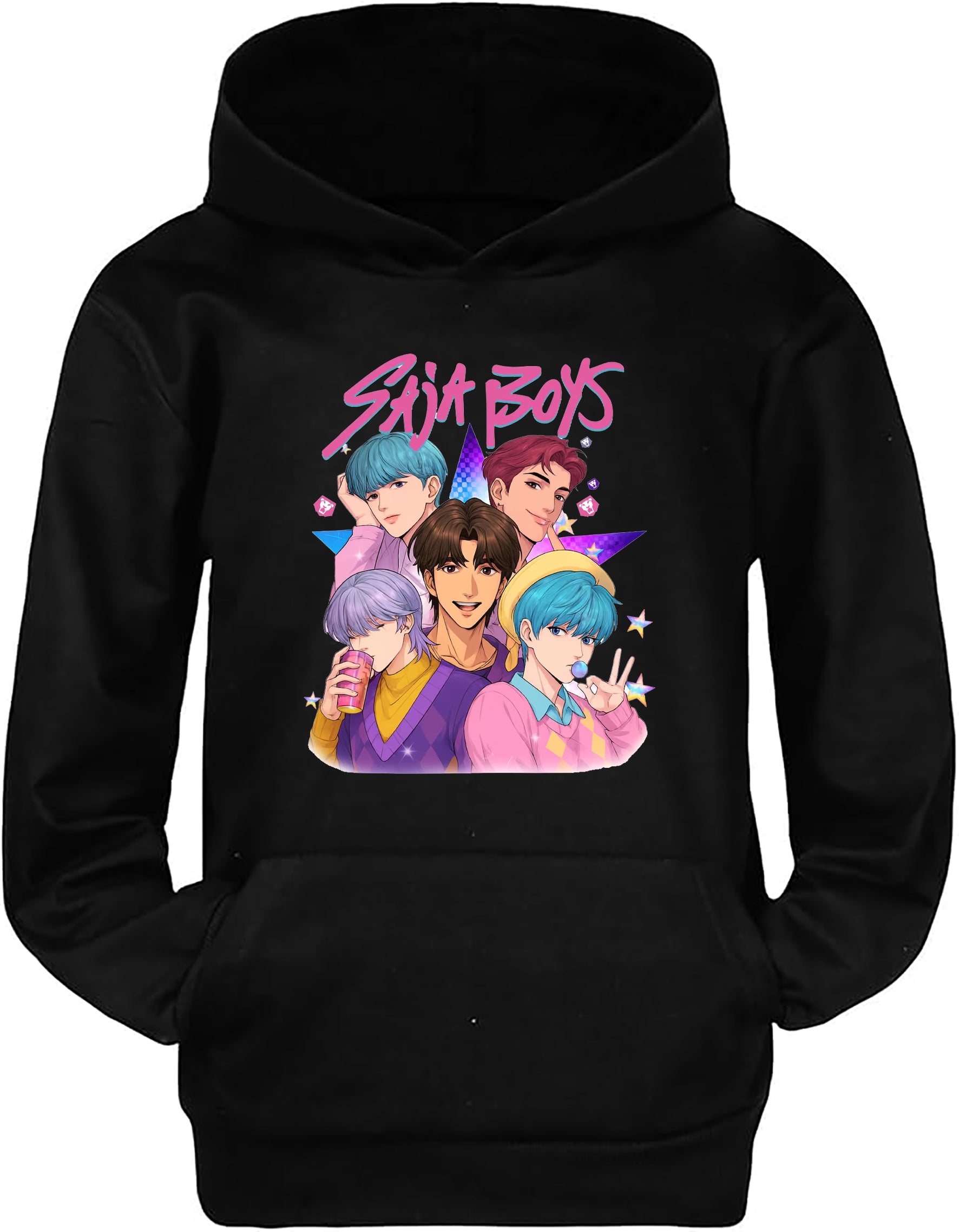 Felpa dei Saja Boys - Jinu, Mistery, Abby, Baby, Romance