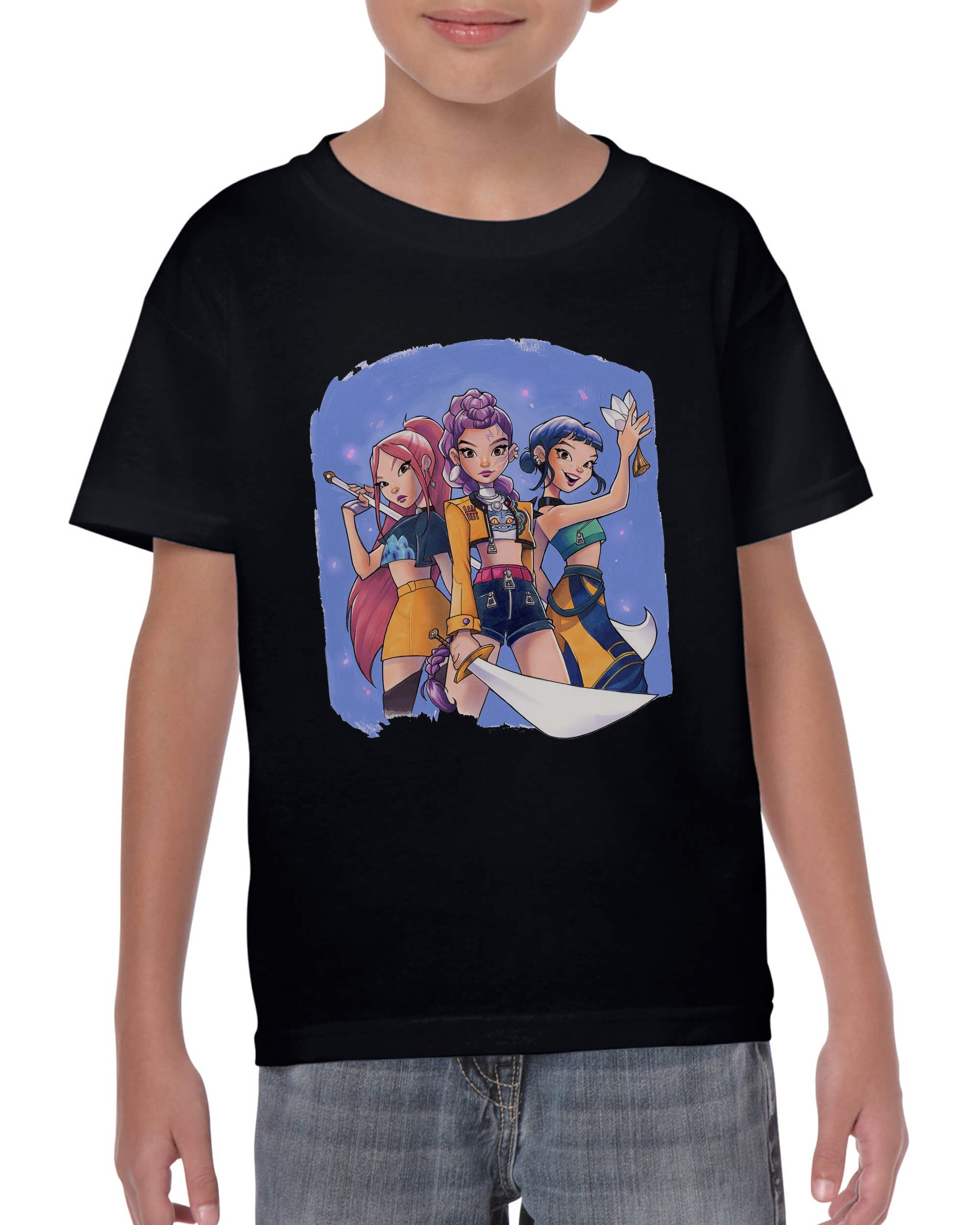 Maglietta delle Huntrix - Mira, Rumi e Zoey v.6