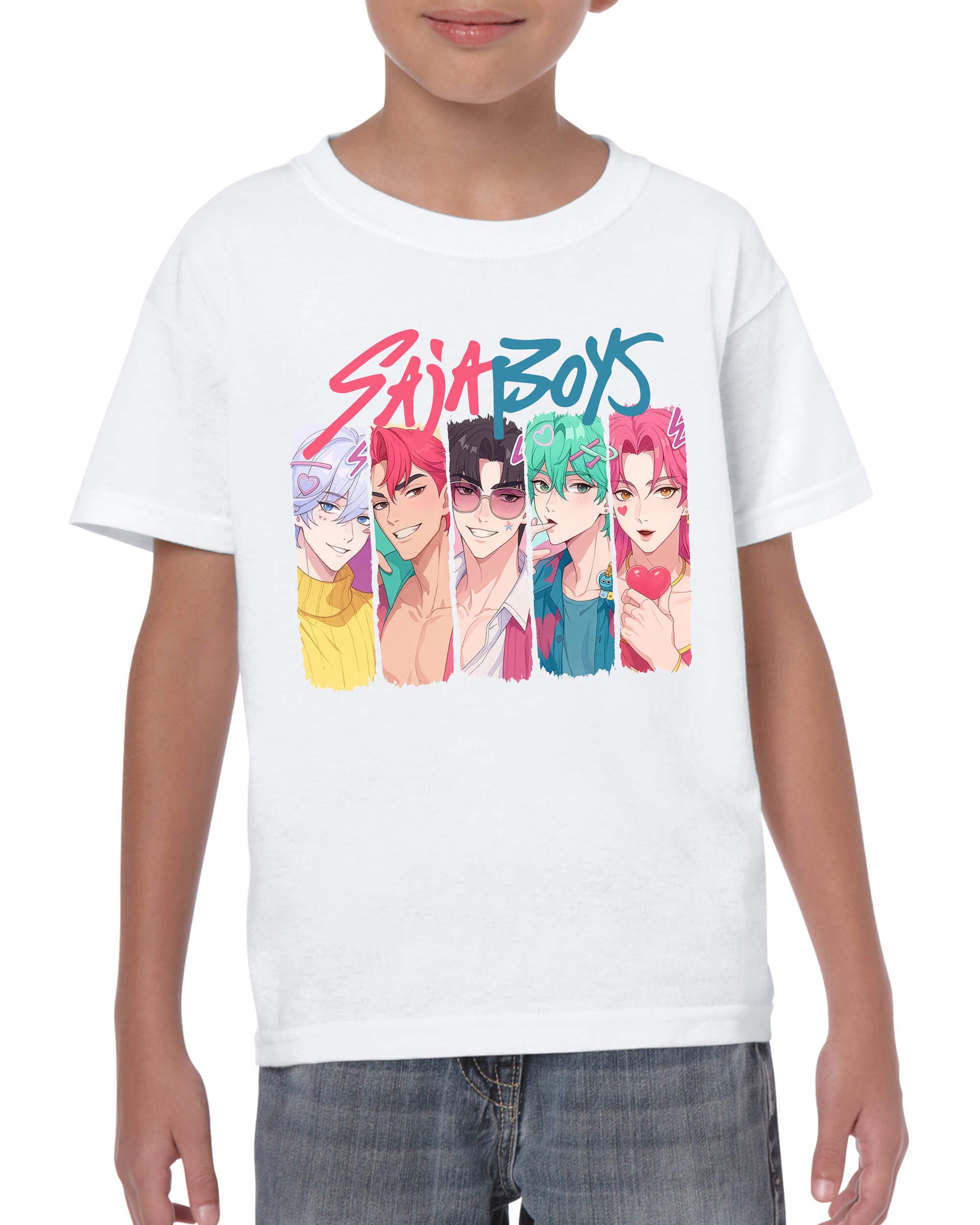 Maglietta dei Saja Boys - Jinu, Mistery, Abby, Baby, Romance v.2