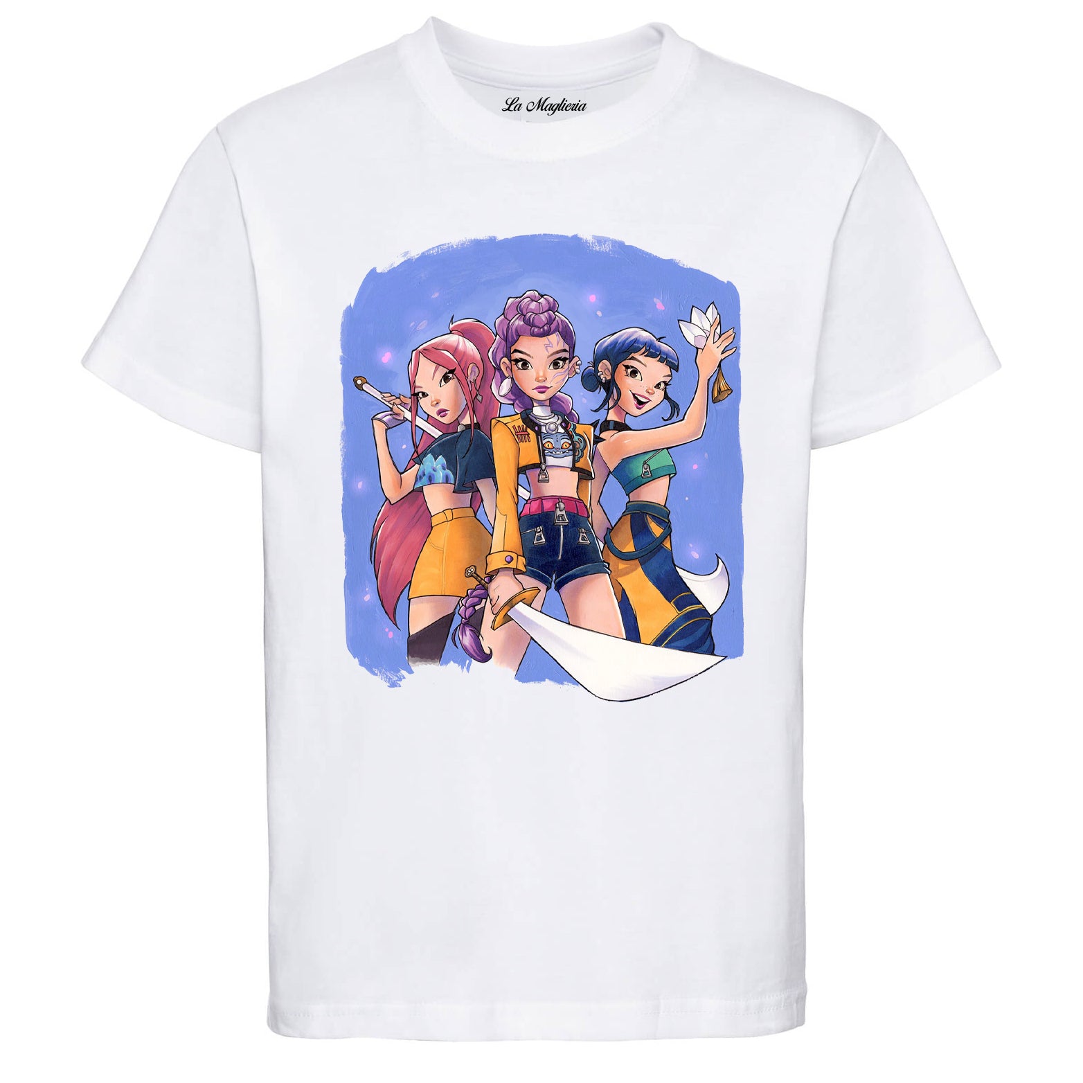 Maglietta delle Huntrix - Mira, Rumi e Zoey v.6